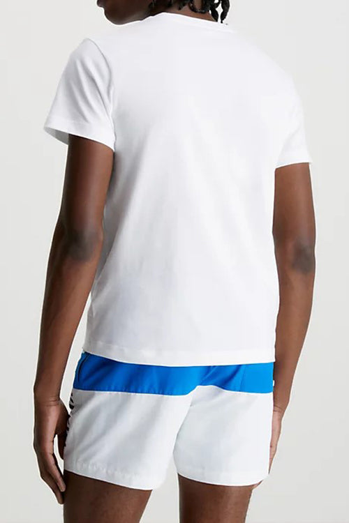 CK - T-Shirt Da Mare - Intense Power Classic White
