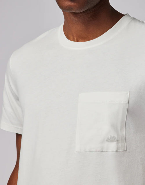 Sundek - T-shirt Girocollo Offwhite