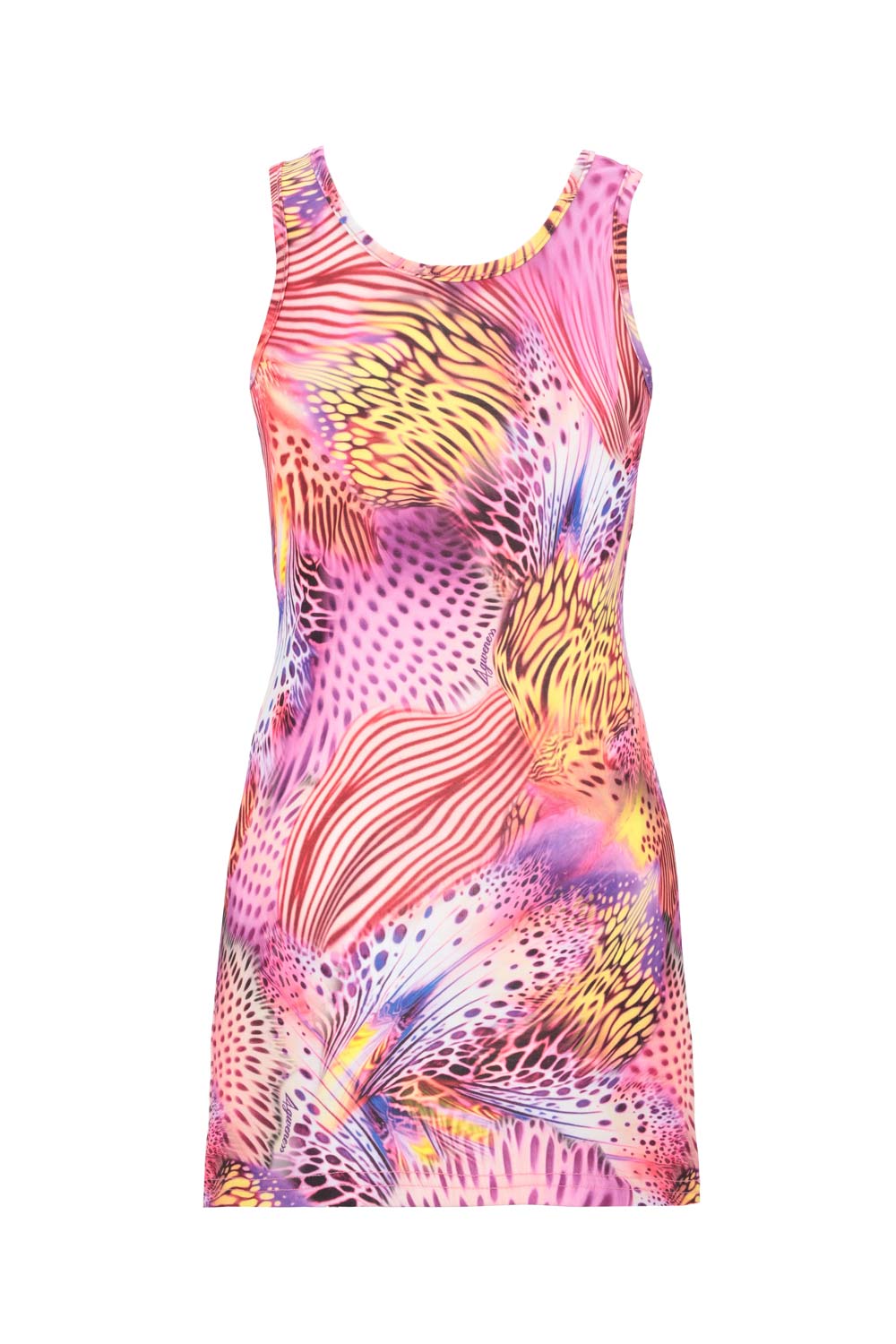 Bimba Abito Canotta 4GIVENESS Butterfly Jersey Multicolor 4-16 Anni