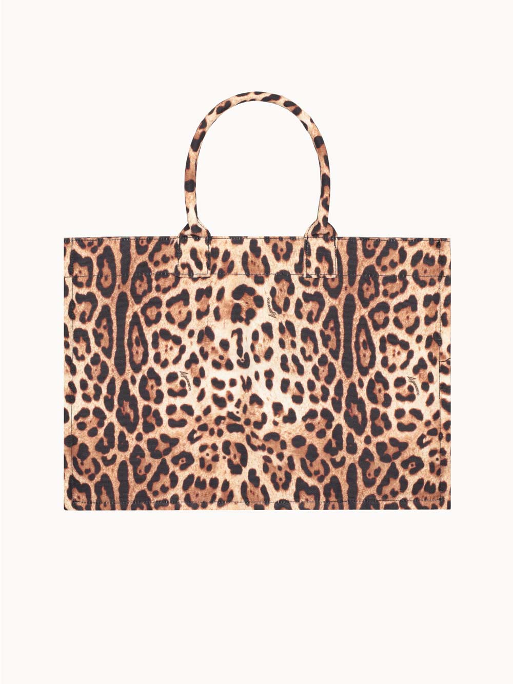 Donna Borsa 4Giveness Saint Tropez Big Leopardata Canvas