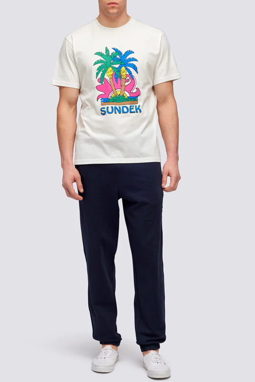 Sundek - T-shirt Stampa Sundek ISLAND