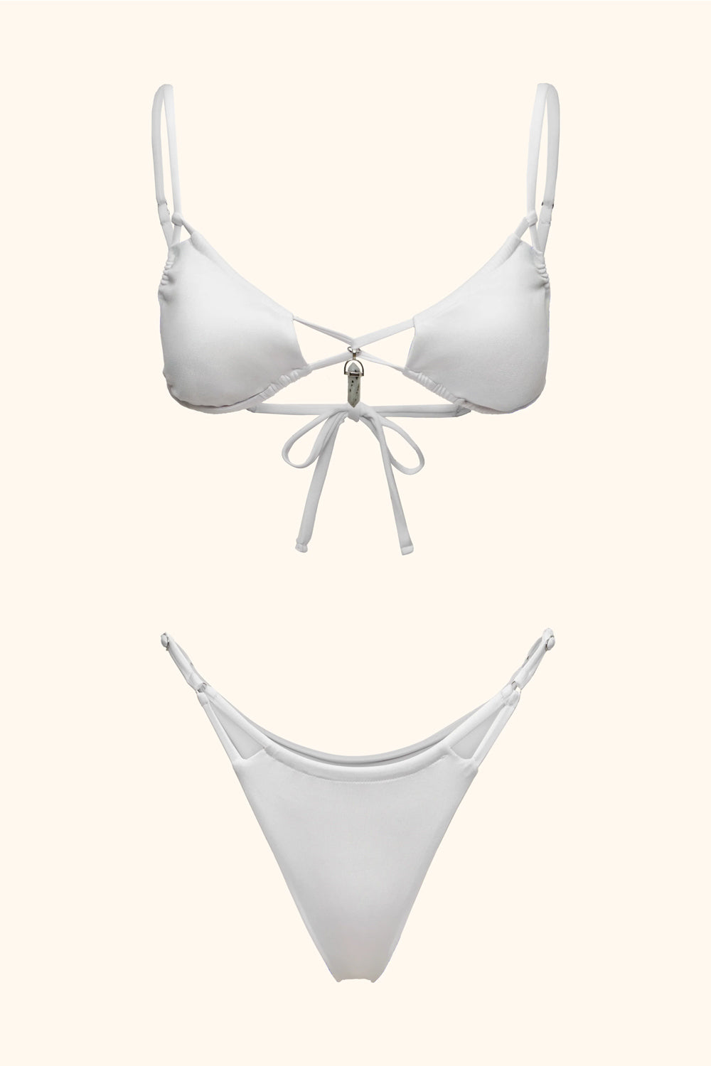 MeFui - Bikini Triangolo con Slip regolabile