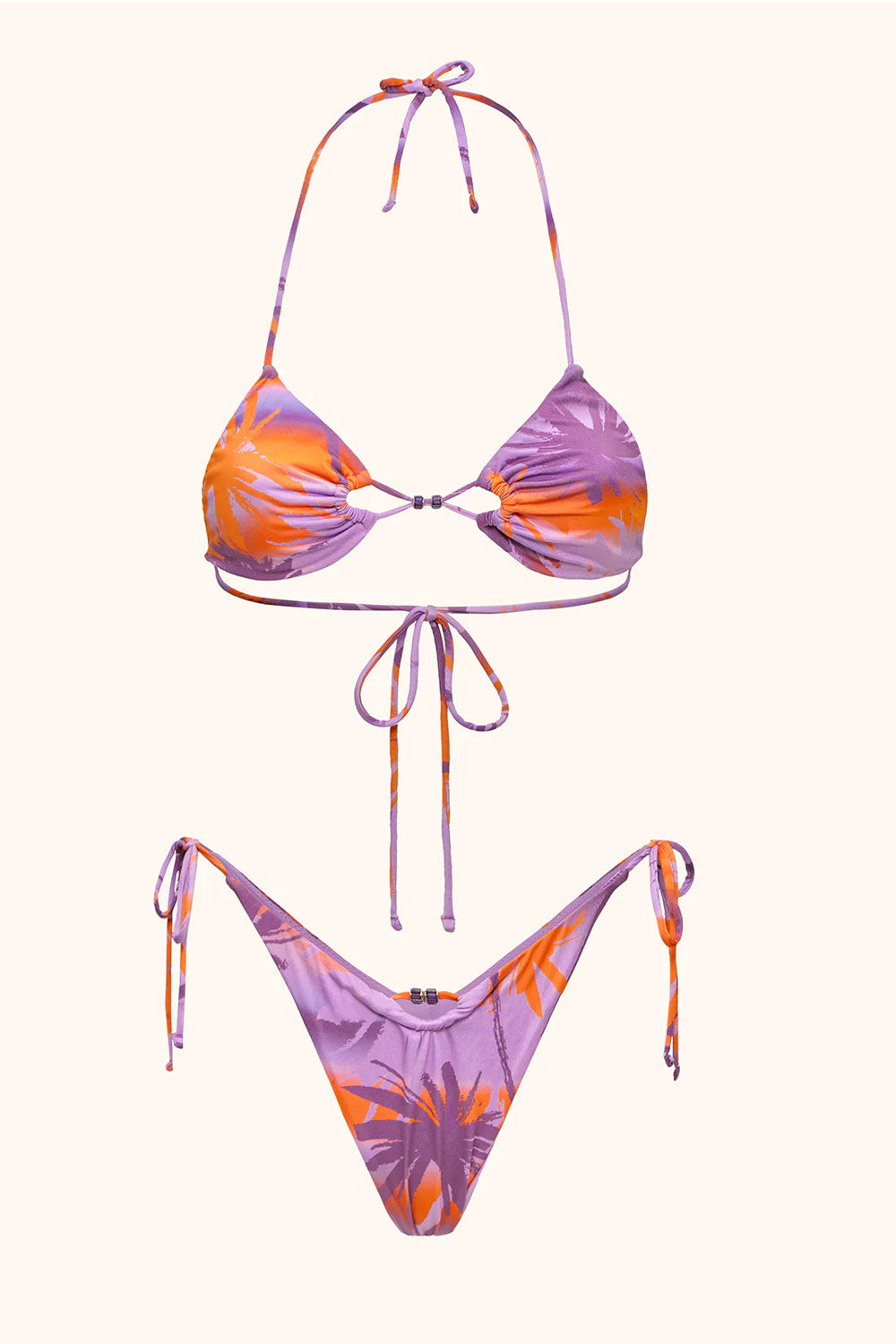 Donna Bikini Me Fui Triangolo Imbottito Slip Nodi Fantasy