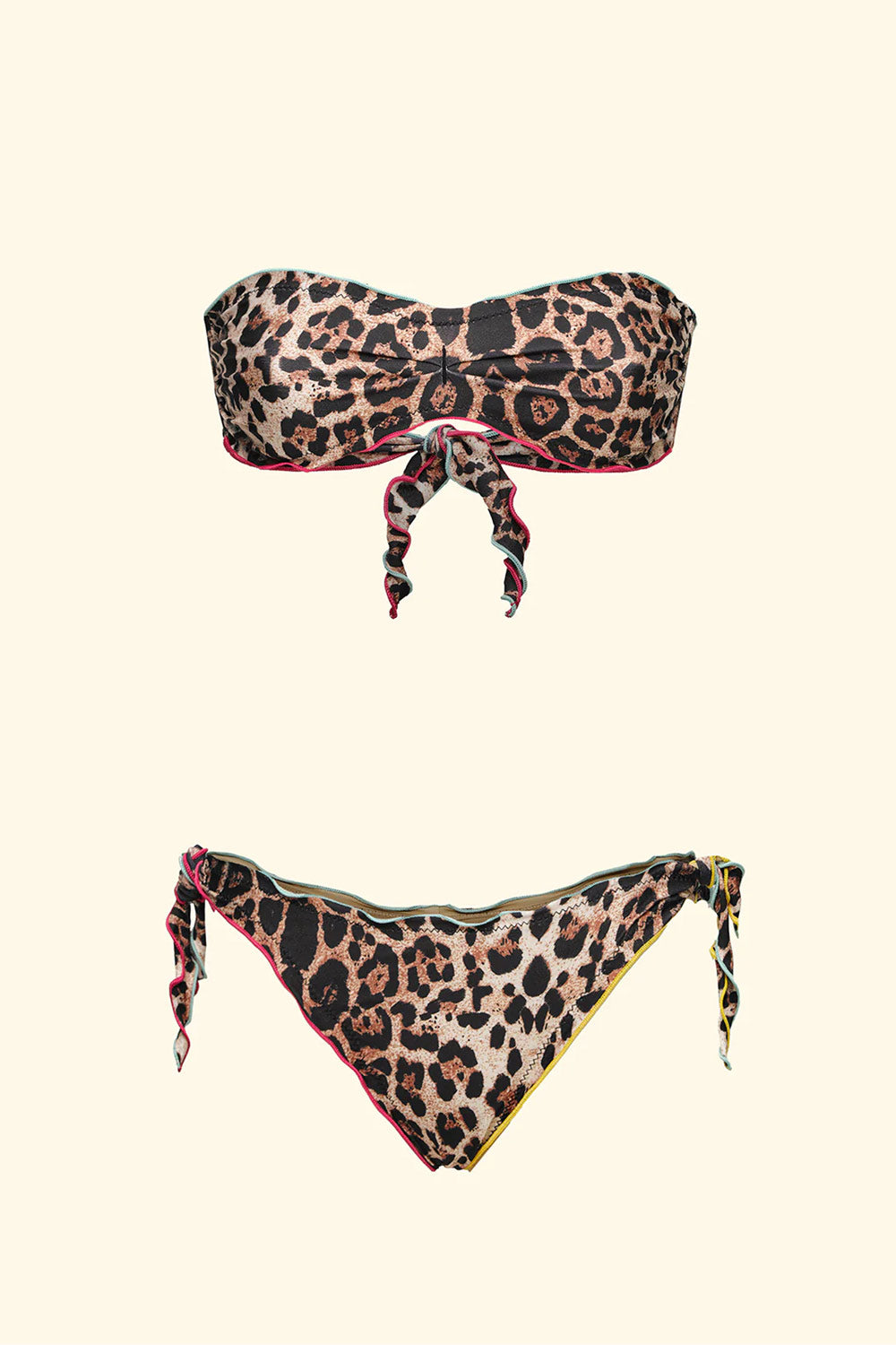 EffeK - Bikini Fascia con slip regolabile