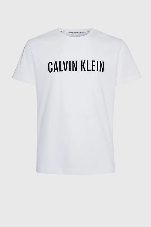 CK - T-Shirt Da Mare - Intense Power Classic White