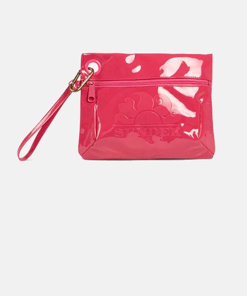 Pochette lucida con moschettone aw416abpv400 96901