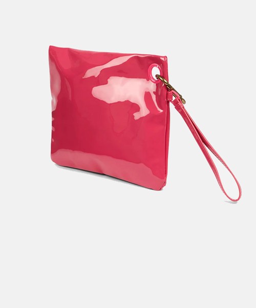 Pochette lucida con moschettone aw416abpv400 96901