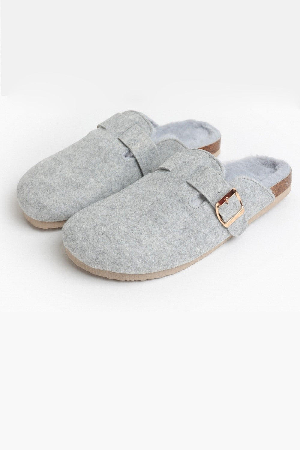 Admas - pantofole da casa donna 69042 grigio