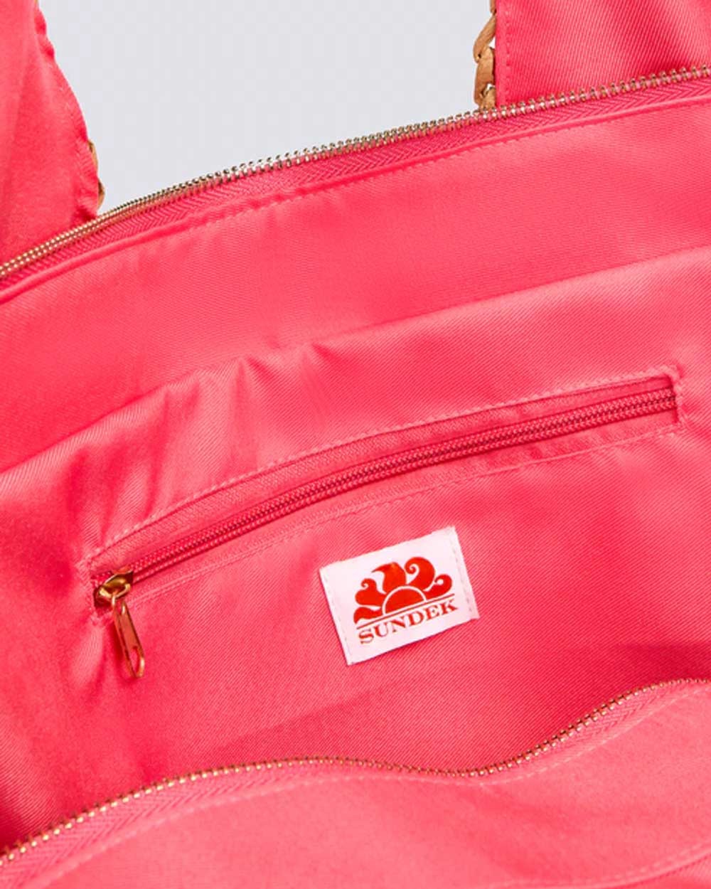 Borsa in paglia intrecciata aw714abpa100 a7001 pitaya