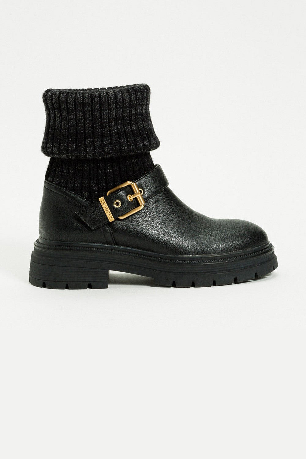Twinset - tronchetto nero 252lip010 00006