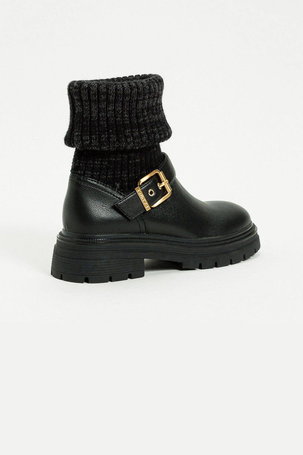 Twinset - tronchetto nero 252lip010 00006