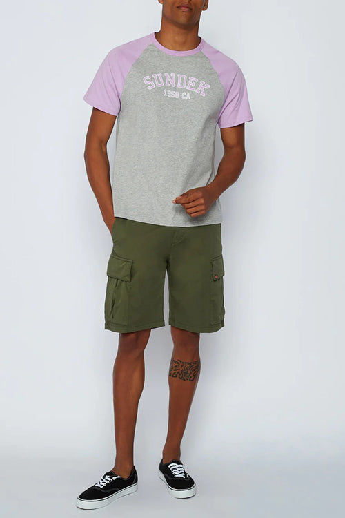 Sundek - Walkshort in twill di cotone DR.AR. GREEN
