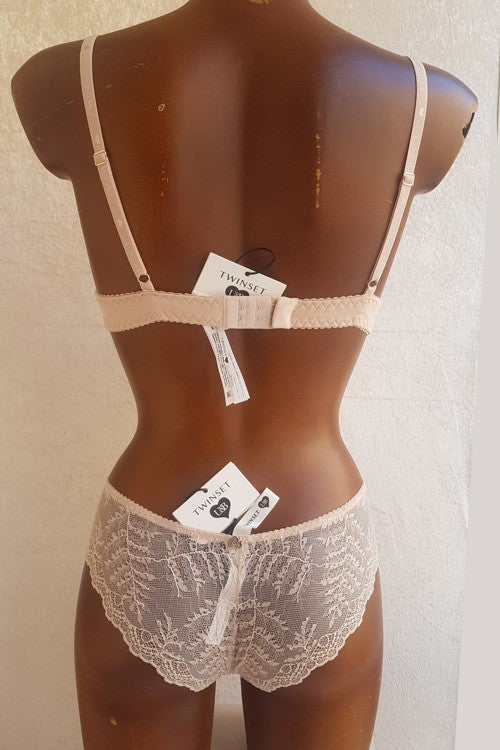 Twinset - completo reggiseno push-up più slip 201ll6144