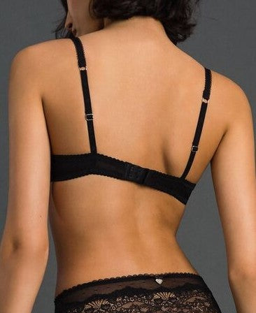 Twinset - reggiseno push-up con pizzo e tulle 192ll6c44