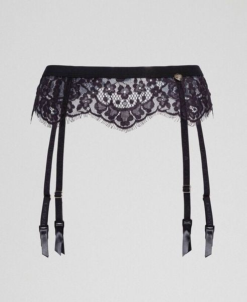 Twinset - reggicalze in pizzo 192li61xx