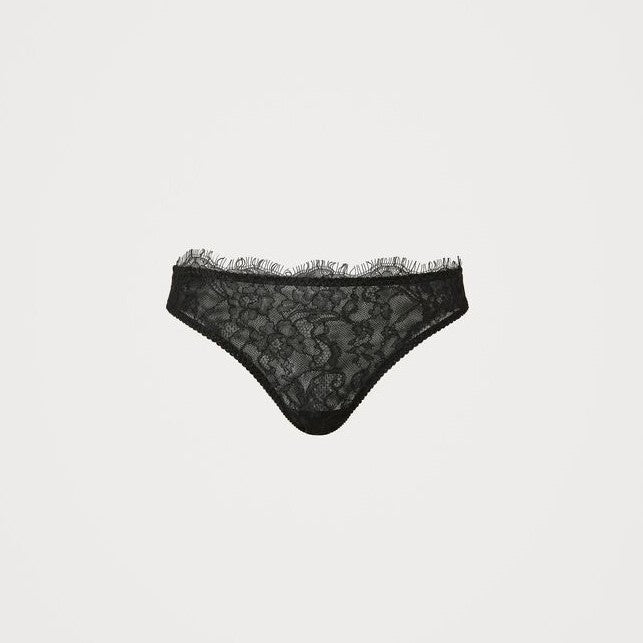 Twinset - slip brasiliana 211ll6377 nero
