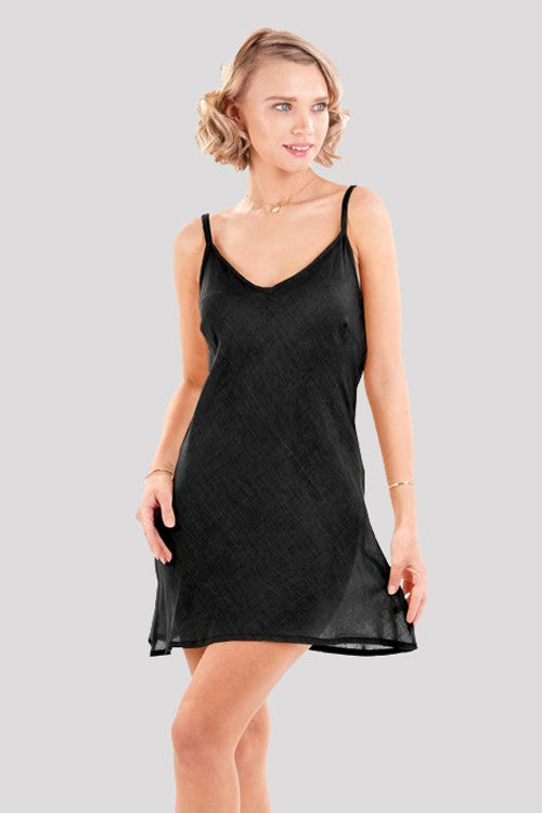 Iconique - sottoveste ic23-vest nero