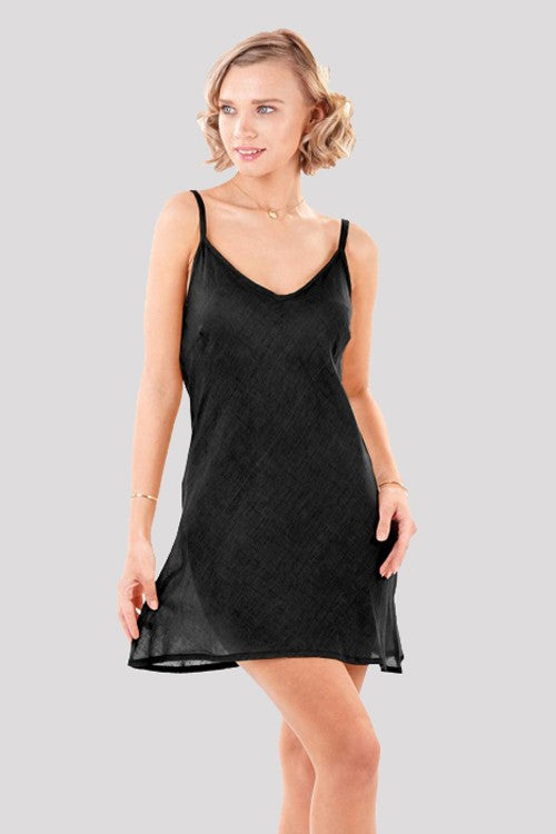 Iconique - sottoveste ic23-vest nero