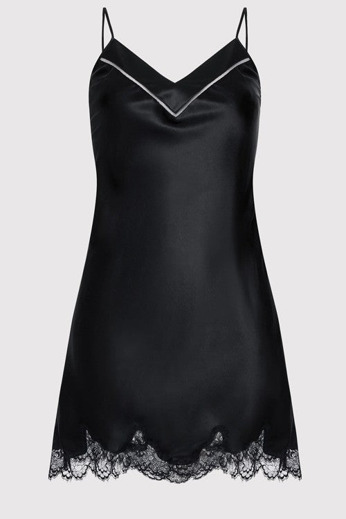 Simone perele - sottoveste in seta 17f940 015 nero