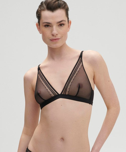 Simone perele - reggiseno senza ferretto olympe 1c5250 015 nero