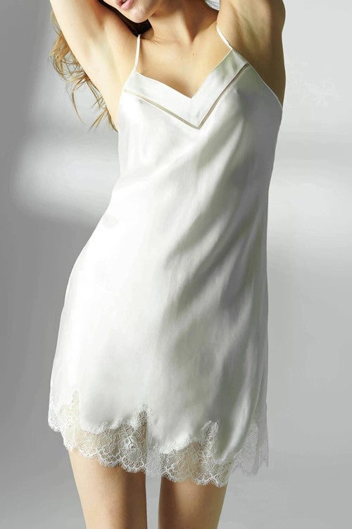 Simone perele - sottoveste in seta 17f940 030 naturale