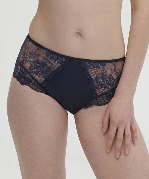 Simone perele - slip a vita alta reve 12z770 596 cosmic blu