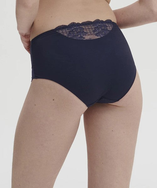 Simone perele - slip a vita alta reve 12z770 596 cosmic blu