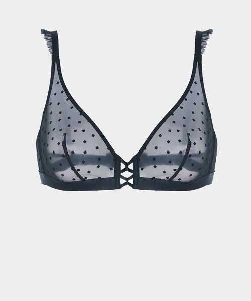 Simone perele -  reggiseno triangolo scollato lucie - 1c8250 015 nero