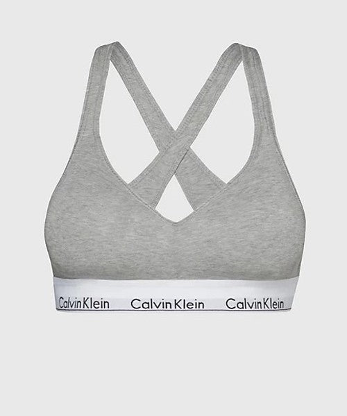 Ck - reggiseno brassierre  000qf1654e 020 grigio