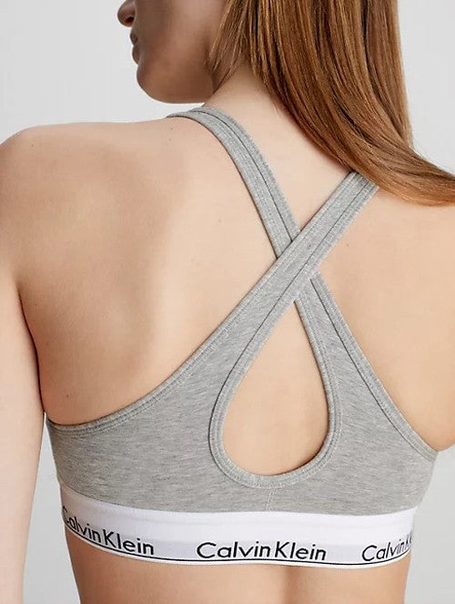 Ck - reggiseno brassierre  000qf1654e 020 grigio