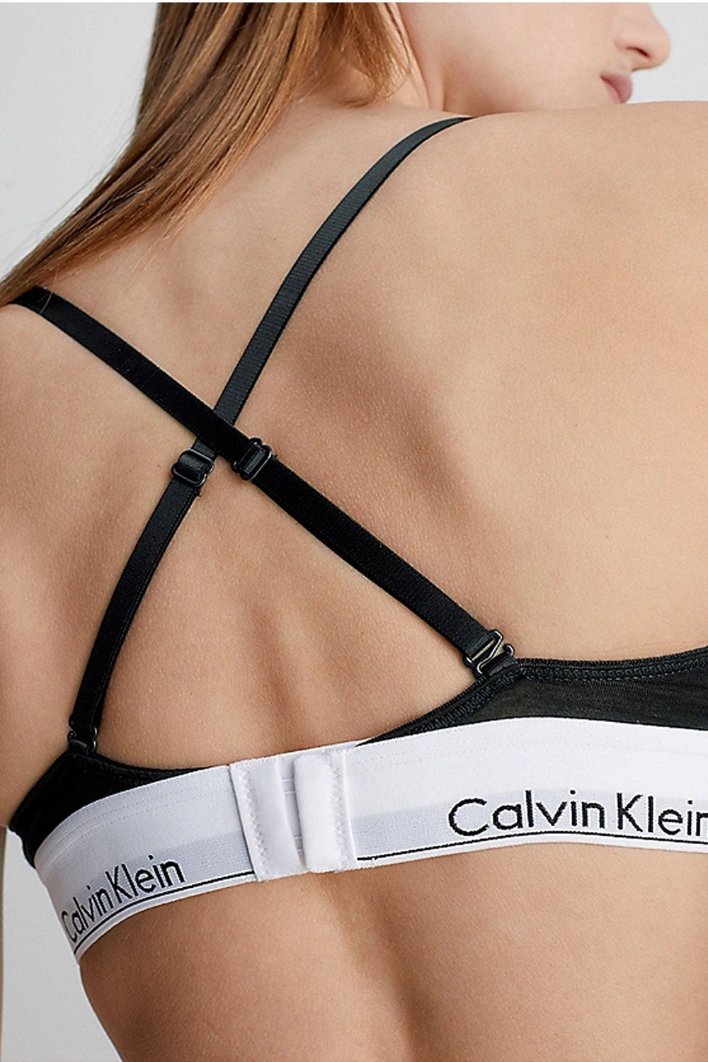 Ck - reggiseno a triangolo - modern cotton 000qf5650e-ub1