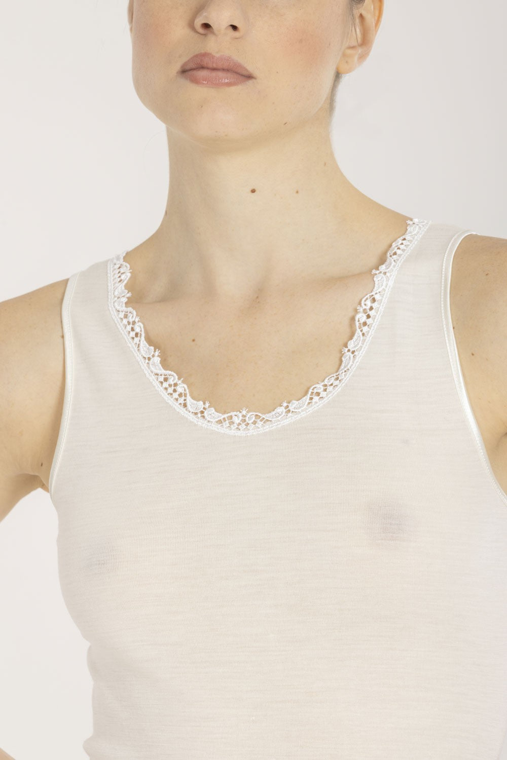 Boglietti - canotta donna sl lana e seta new pira art frb573 seta