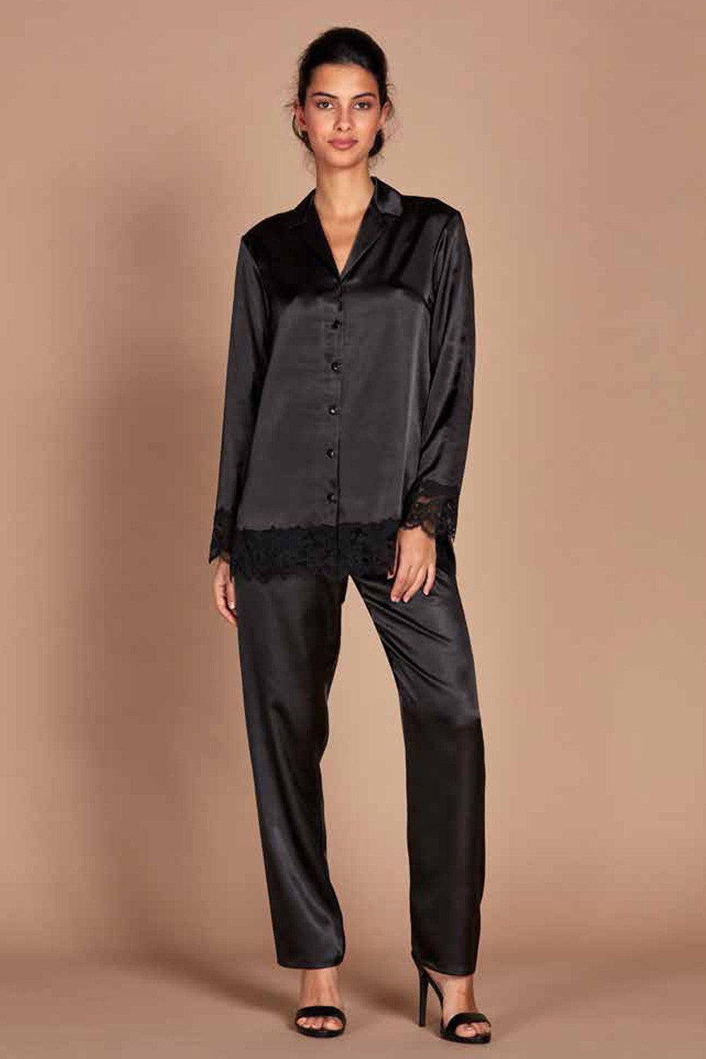 Amadine - pigiama taglio uomo d2772 nero