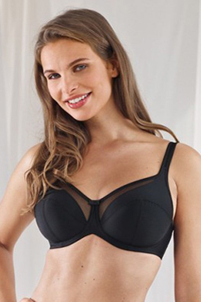 Anita - reggiseno comfort con ferretto clara 5460 nero