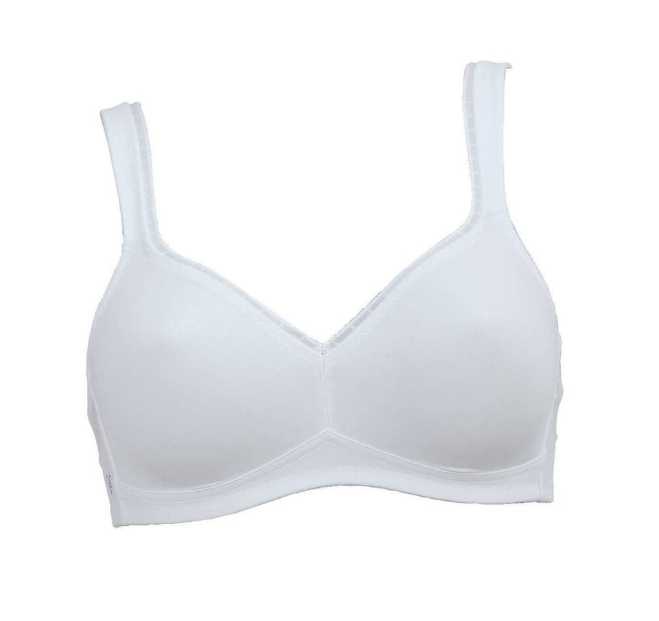 Rosa faia - twin firm reggiseno senza ferretto 5695 bianco