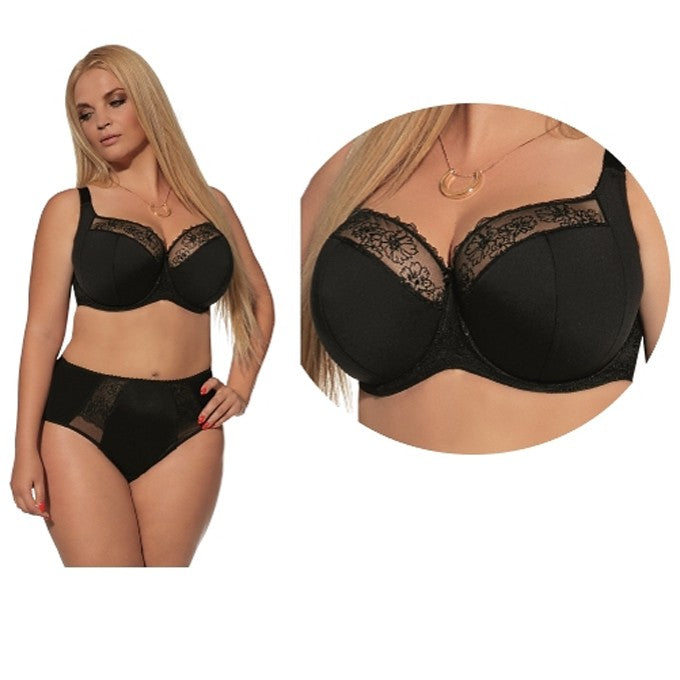 Kris line - reggiseno coppa leggeraafrodyta semi soft nero