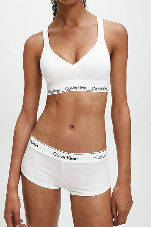 Ck - reggiseno brassierre  000qf1654e 100 bianco