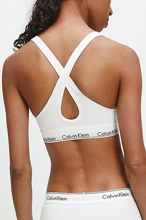 Ck - reggiseno brassierre  000qf1654e 100 bianco