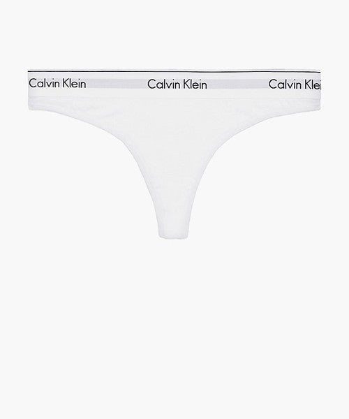 Ck - perizoma cotton  0000f3786e bianco