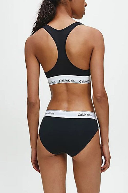 Ck - slip bikini cotton  0000f3787e nero
