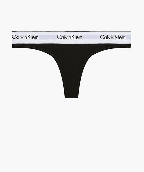 Ck - perizoma cotton  0000f3786e 001 nero