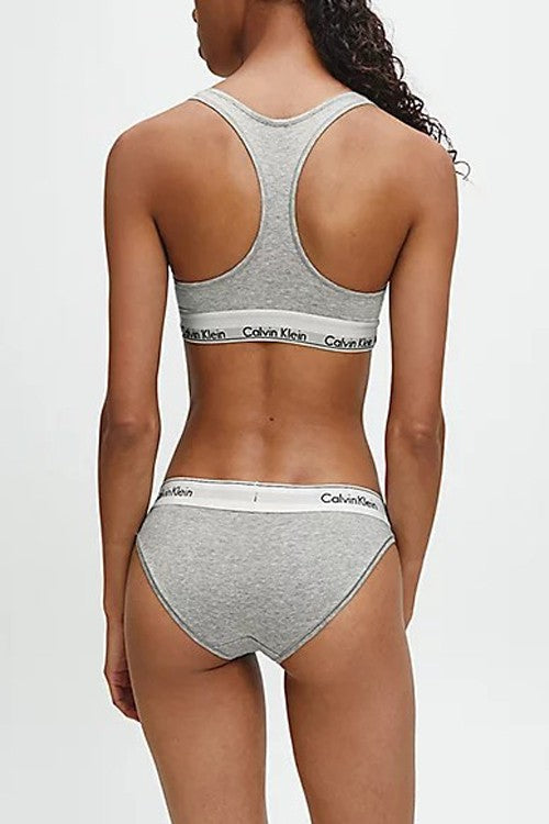 Ck - slip bikini cotton  0000f3787e grigio