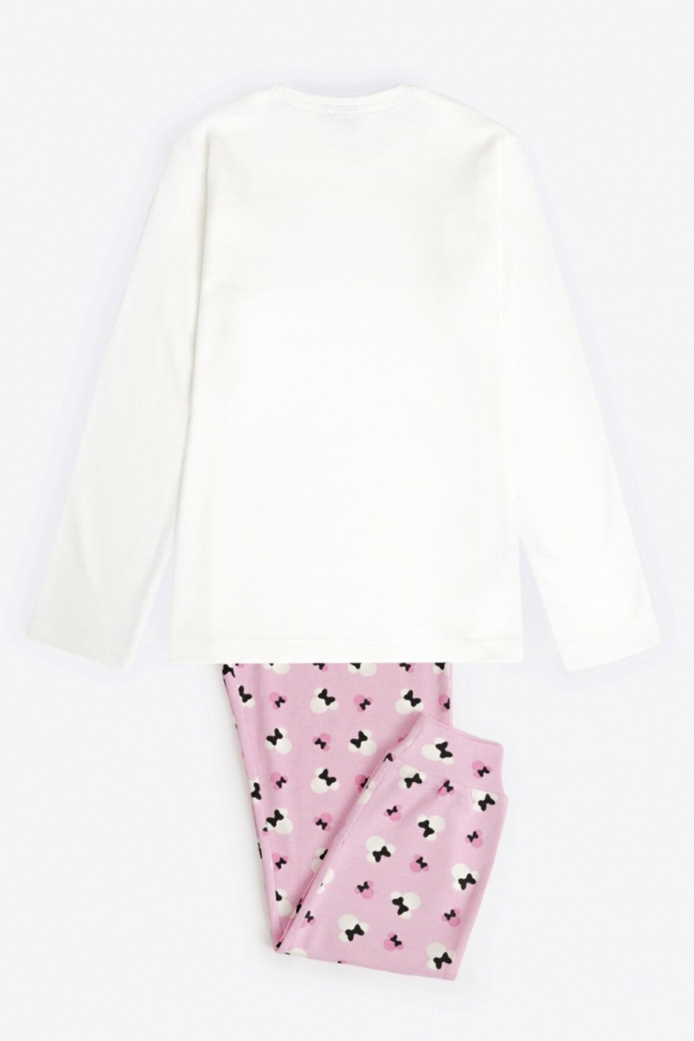 Disney- pigiama tween chic minnie  62274 ecru