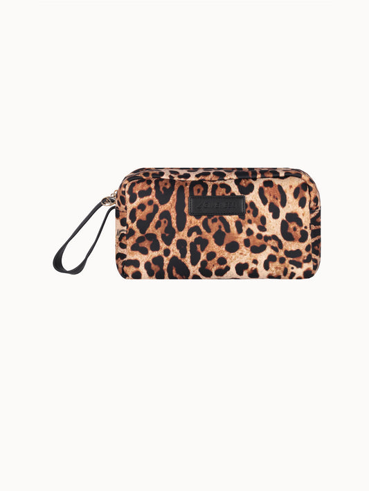 Beauty Case 4GIVENESS Small con Manico Pochette Leopardata