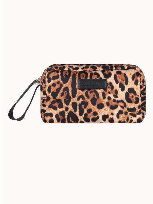Beauty Case 4GIVENESS Big con Manico Pochette Leopardata