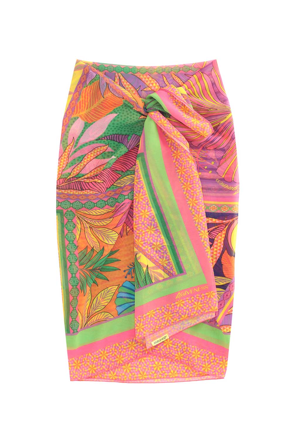 Donna Pareo 4Giveness Voile Pop Foulard Multicolor