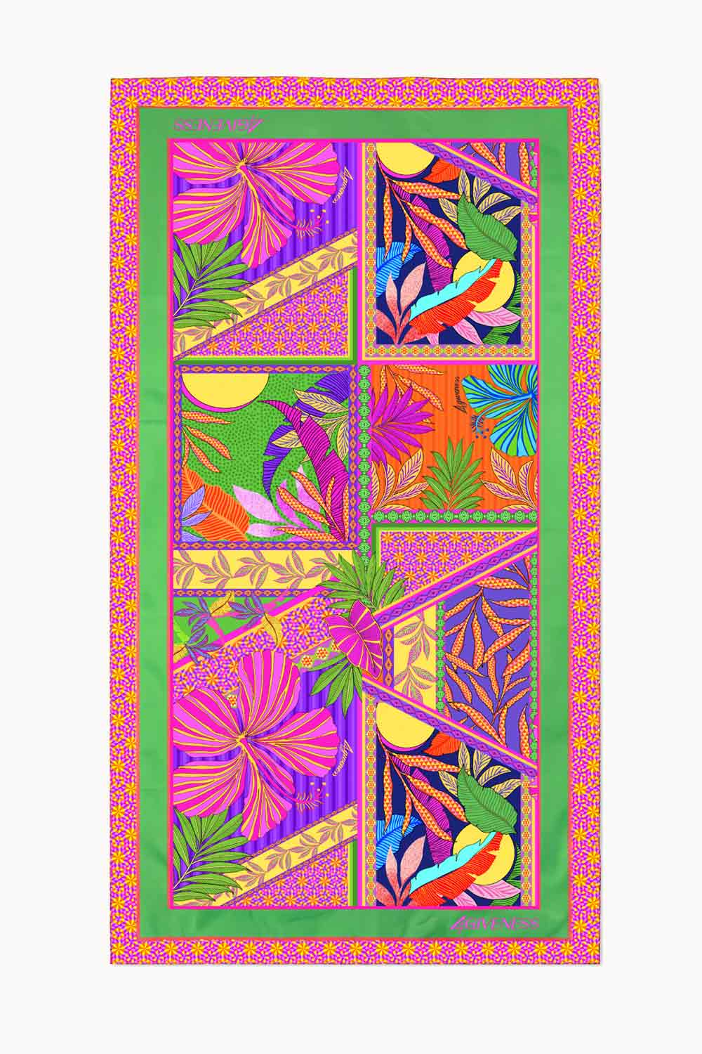 Donna Telo Mare 4Giveness Microfibra Pop Foulard Multicolor