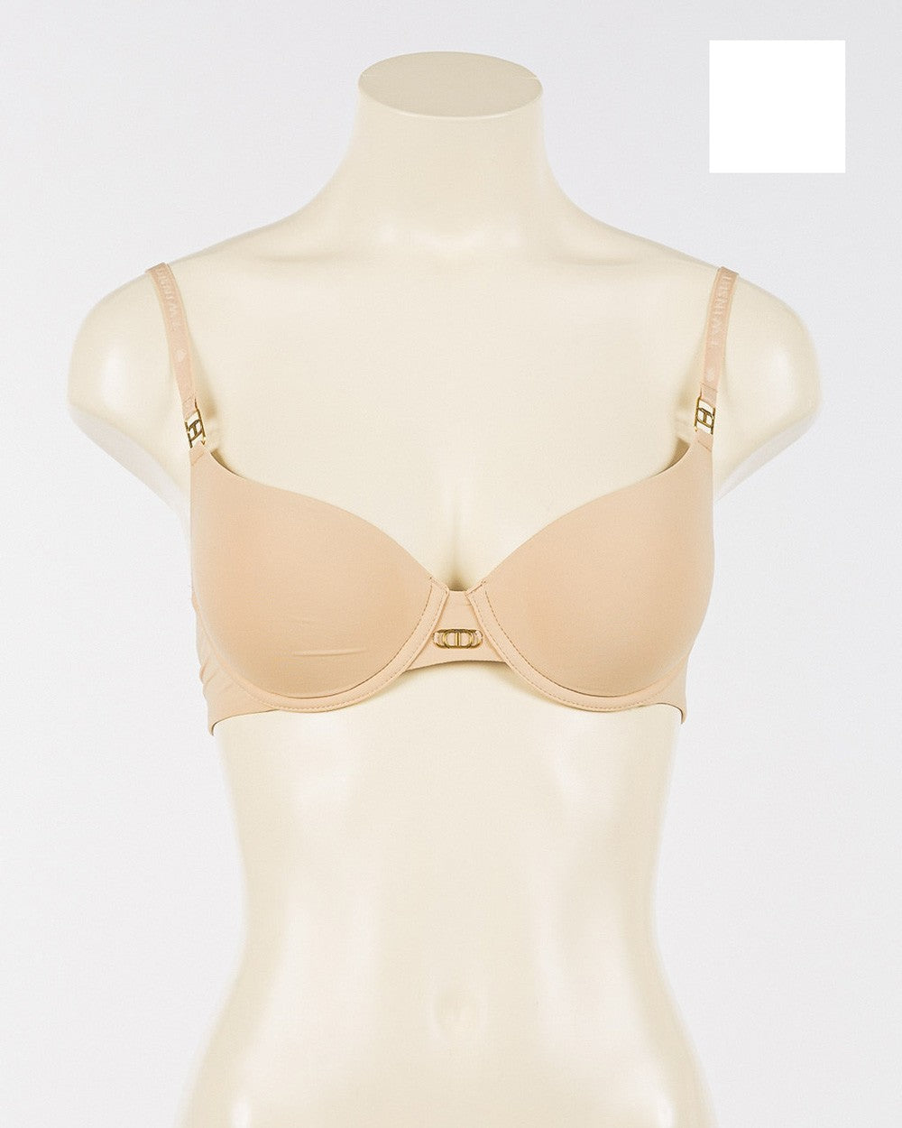 Twinset - reggiseno push-up off white 252ll6a46 00526