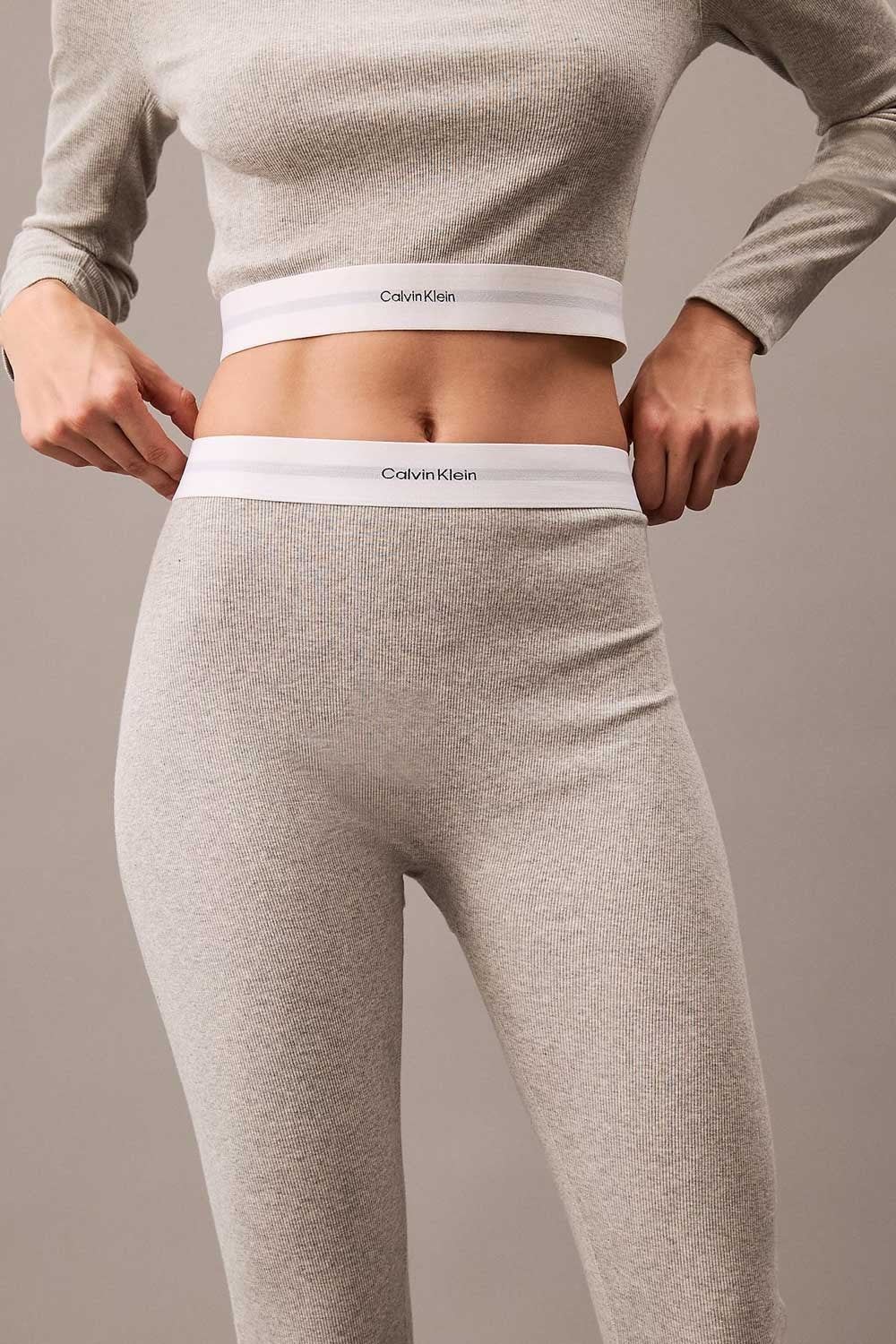 Ck - legging lounge - modern rib 000qs7220e-pfa