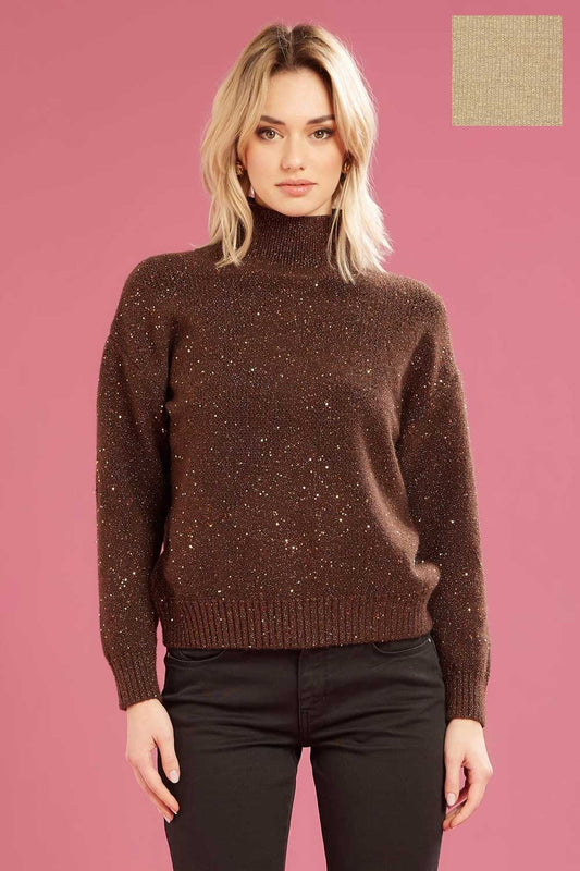 Fresh flower - vulcano rombi micropaillette ff695 naturale